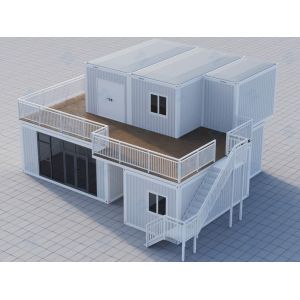 Quick Assembly Pre Fab Container Homes House Modern Style