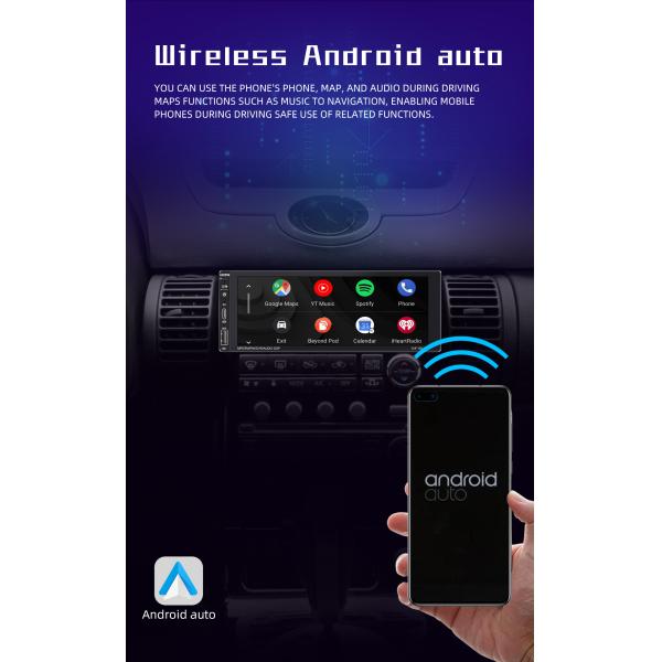 Universal 6.9 Inch Car Radio Stereo WIFI BT FM DVR DSP GPS Navigation