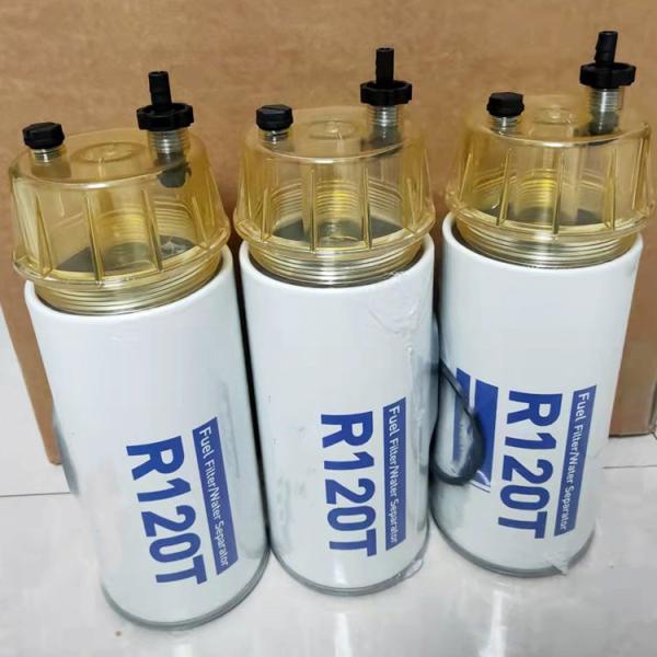Glass Fiber Core Engine Oil Water Separation Filter R120T with Lightweight Design