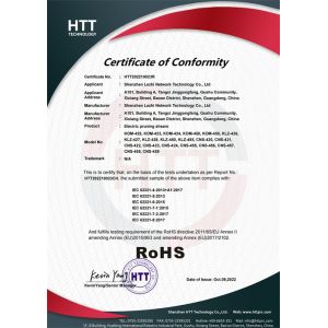 Shenzhen Lezhi Network Technology Co., Ltd. Certifications