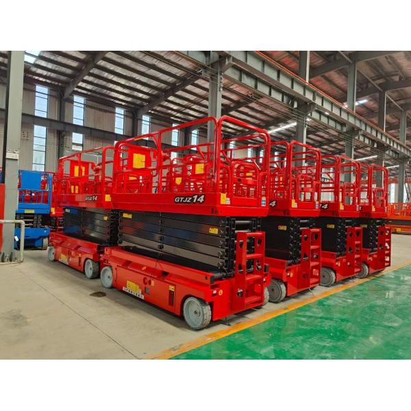 Self Moving Light Duty Scissor Lifting Platform with Fault Diagnostic System