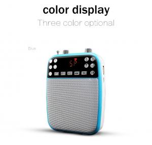 wireless amplification speakers with voice recorder for sales promotion and music fans