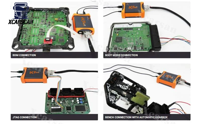 Full Version KT200 II Tool Add New License Ecu Programmer Master KT200 2 TCU Support Multiple Protocols Bench BOOTJTAG OBD BDM