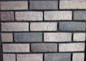 China Gray Color Faux Exterior Brick Customized Enviromentall Friendly on sale