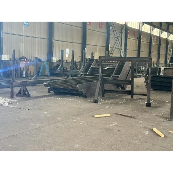 Hot Dip Galvanized Steel Structure Platform Supporting Electrical Cabinet On Bottom Of Wind Tower