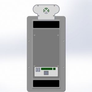 POE 8 Inch Body Temperature Screening Facing Recognition Scanner Security System