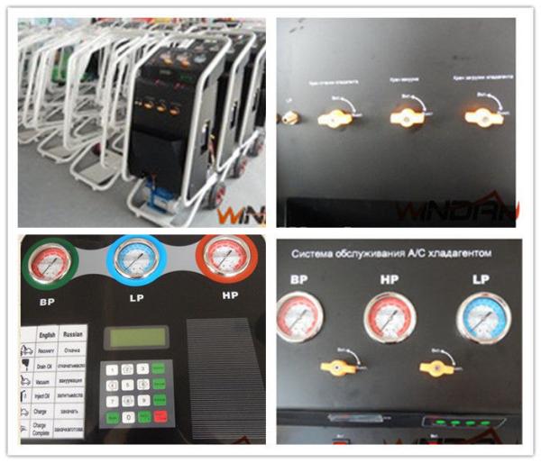 Cheap R134a Charging Machine Auto Refrigerant Recovery Machine with Manual Operation for sale