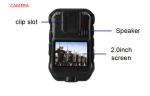 High Resolution Waterproof Android Body Camera 5.1 System Real Time Data Upload