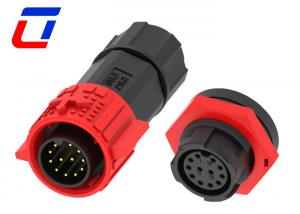 China 12 Pin M19 Male Female Waterproof Connectors Wire To Board Connector For Robots on sale