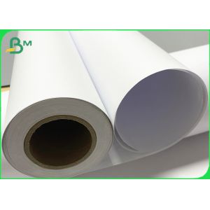 Best 80g 60inch Printable White CAD Plotter Architectural Drawing Paper Roll wholesale