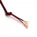 PVC RVB Shielded Speaker Cable Flexible Copper Wire 18AWG 20AWG Red And Black