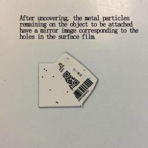 Best Waterproof And Rectangle Shape Double Layer Labels With Writable Surface wholesale