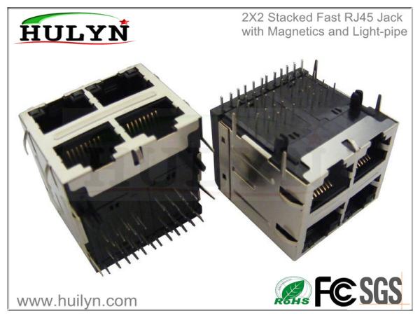 RJ45 connector with transformer,RJ45 Jacks HLY-005