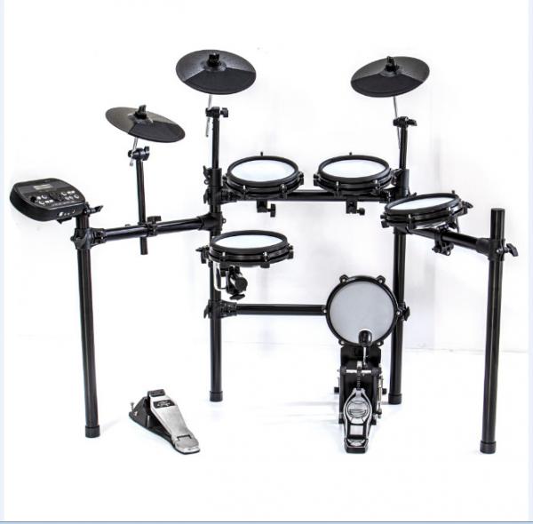 Silicone Electronic Drum Set Portable Drum Set with Speaker Pedals for Kids Beginner Roll Up Practice Pad Electric