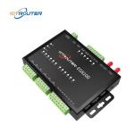 Ethernet GPS Modbus PLC Protocol Gateway with 12 Relay Input and Output and