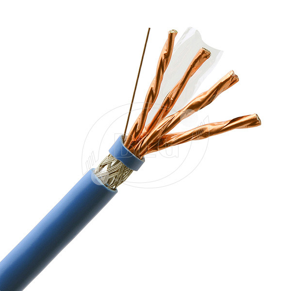 S / FTP 8 Cores Cat 7 Lan Cable With Skin - Foam - Skin Insulation Anti EMI