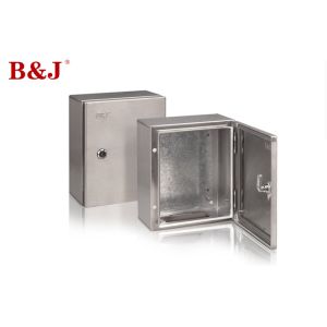 Best IK10 Stainless Steel Electrical Enclosure Boxes Polished Surface Oil Resistance wholesale