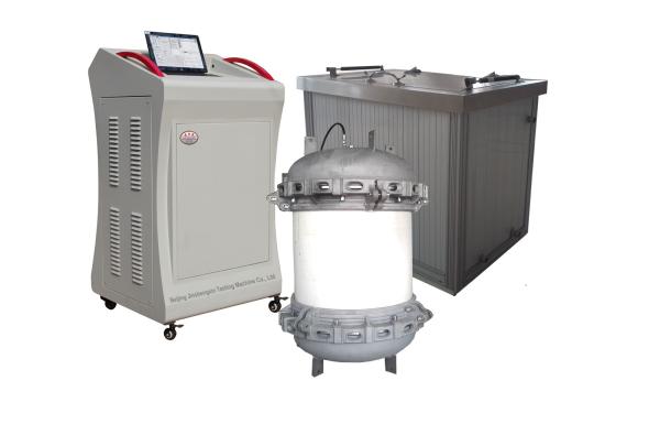 Cheap Easy Operate Plastic Pipe Testing Equipment , Hydrostatic Pipe Pressure Tester for sale