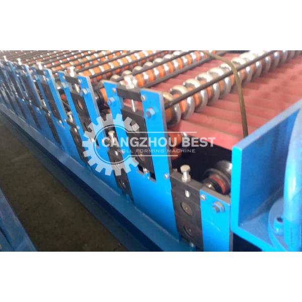 Color Steel Roof Wall Panel Double Layer Roll Forming Machine For Roofing