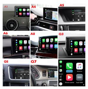 Best A1 2011 Carplay Android Auto , Android Video Interface Parking Radar Option wholesale