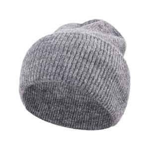 Best Double Side Unisex Winter Soft Warm Knitted Beanie Cap wholesale