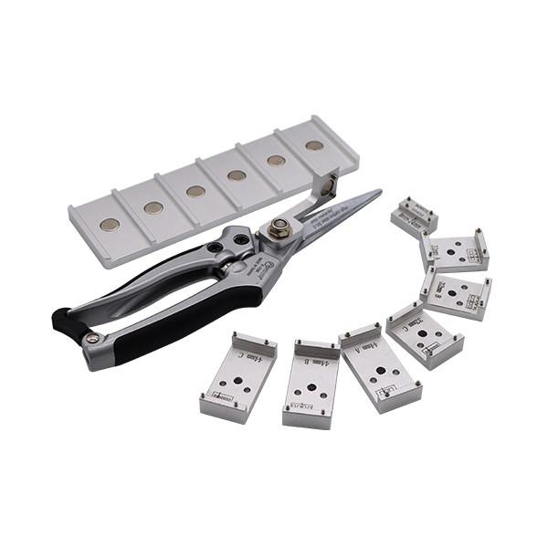 Cheap SMT Splice Scissors with multi modules designed for cutting 8/12/16/24/32/44mm carrier tapes for sale