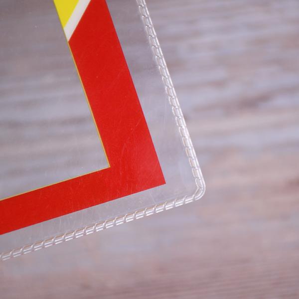 A5 A6 A7 Travel PVC Document Pouch Plastic Pocket Zipper Clear