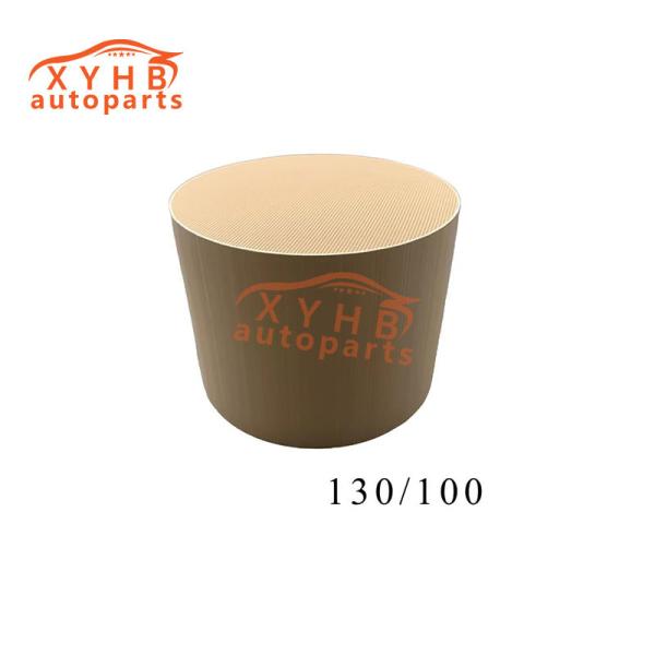 Ceramic Carrier High-Quality Round Three-Way Catalytic Filter Element Euro 1-5 Model: 130*100