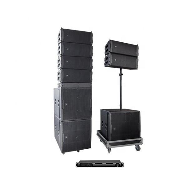 Cheap ARE Audio Line Array Set Professional Audio System Waterproof Speaker Dual 8 Inch Outdoor Speaker Line Array for sale
