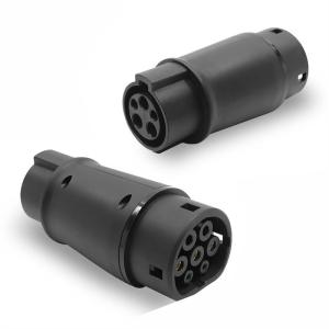 China Electric Vehicle Charging Adaptor AC J1772 Charger Plug Type1 to Type2 EV Adapter Type 2 to Type 1 EV Adapter on sale