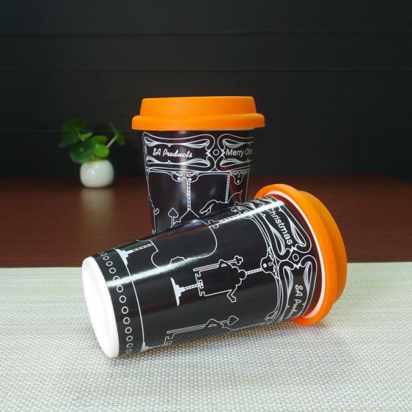 Starbucks tumbler magic porcelain Eco Friendly Mugs with color changing