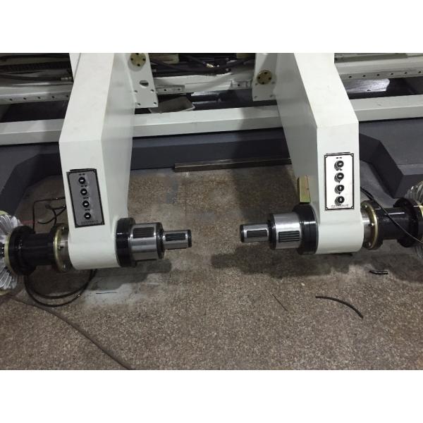 26KW PLC Contral Kraft Paper Slitter Rewinder Machine For Paper Bowl