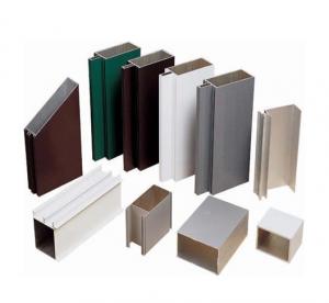 Best Satin Anodized Aluminum Extrusion Profile , Construction aluminum extruded shapes wholesale