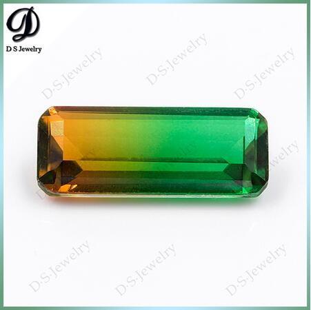 Cheap Lab Created Tourmaline / Octagon Tourmaline Crystals Stone for sale