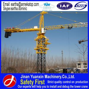 China QTZ80-6010 80m height 8ton tower crane on sale
