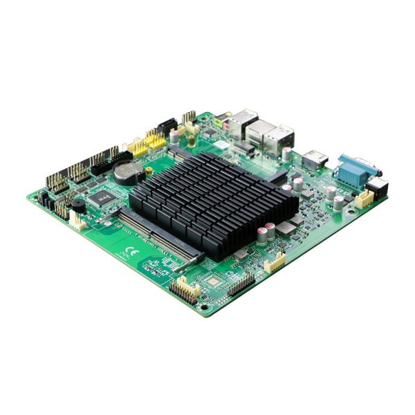 170 Mm × 170 Mm Thin Mini Itx Motherboard J6412 Quad Core Cpu Vga/hd-m1 Lvds/edp