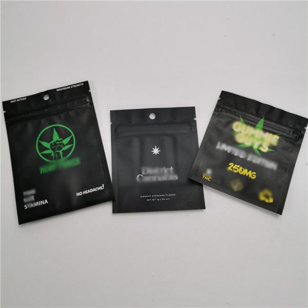 Resealable Plastic Pouches Packaging Runtz Smell Proof 3.5 Gram Custom Label Printed