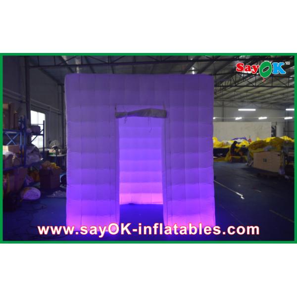 Inflatable Photo Booth Rental Advertisement Inflatable Blow Up Photo Booth Led Cube 210d Oxford Cloth