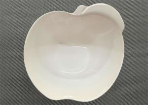 Best Apple Shape Melamine Dinnerware Bowl Diameter 15cm Weight 154g White Porcelain Bowl wholesale