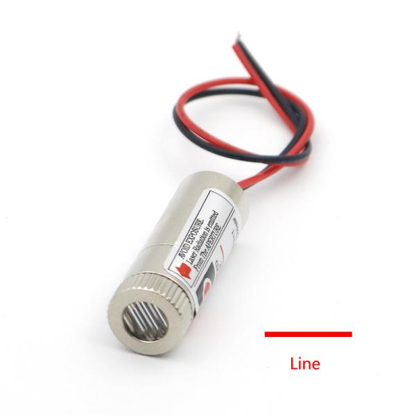 Stage Lighting 638nm 100mW Red Line Laser Module