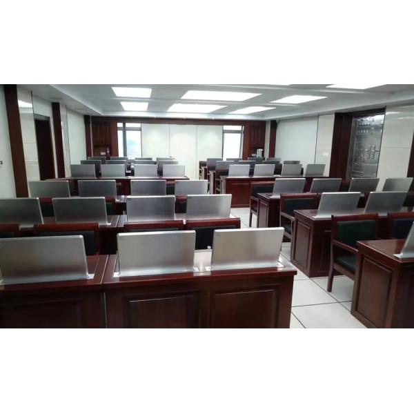 Professional Conference Motorized Pop up Monitor Hidden Desk Lcd Monitor Lift Mechanism