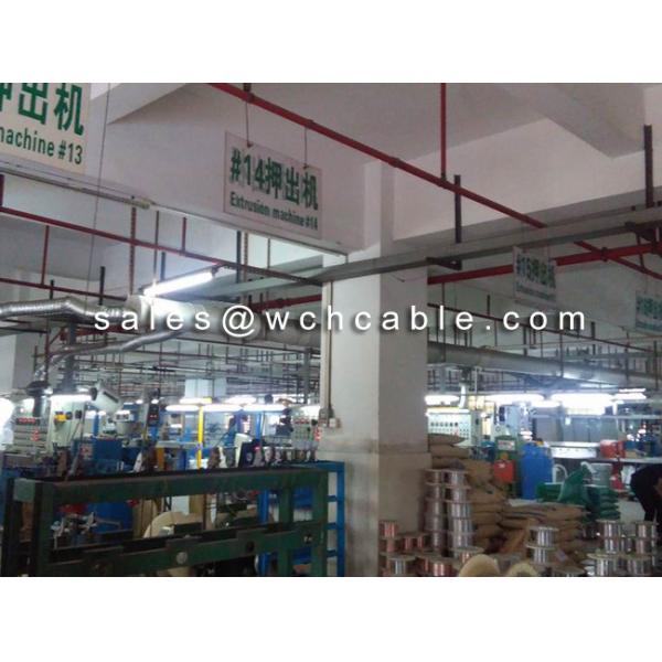 UL4478 XLPE Flat Ribbon Cable AWG26 AWG28 Crosslinked Polyethylene Irradiated 105C 300V