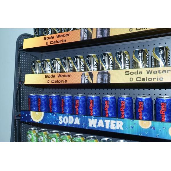 P1.25 Indoor Strip Shelf LED Display 1/45 Scanning Mode 2 Years Warranty