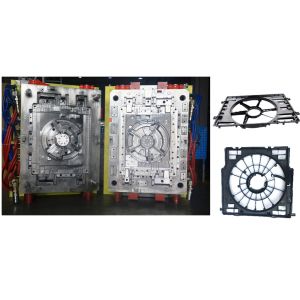 China PA66 30GF Plastic Injection Molding Industry  Automotive Fans Holder on sale