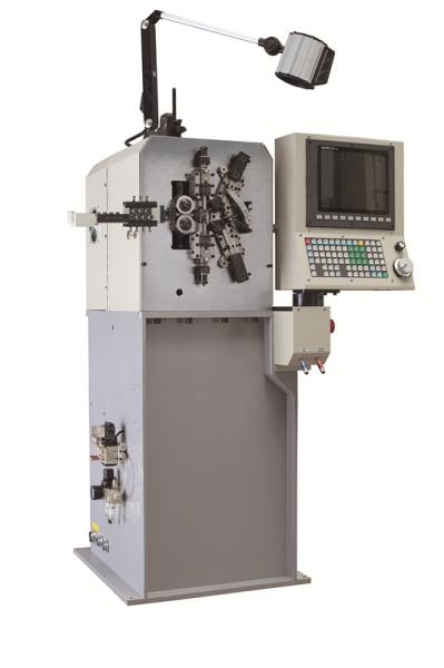 Cheap Multifunctional Eight Axis CNC Spring Coiling Machine , Spring Forming Machine High Precision and Speed for sale