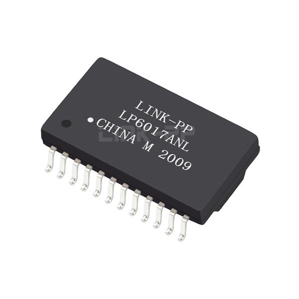 Cheap LP6017ANL 5G Base-T Single Port SMD 24 Pin Low Profile Lan Transformer Magnetic Modules for sale