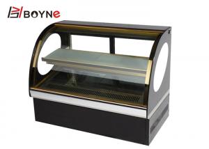 China 550W Fan Cooling Cake Display Case With Adjustable Toughened Glass Shelves on sale