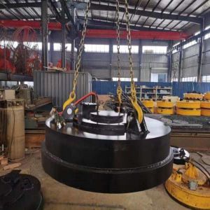 CE ISO Electromagnetic Chuck Sucker 200cm Circular Lifting Electromagnet