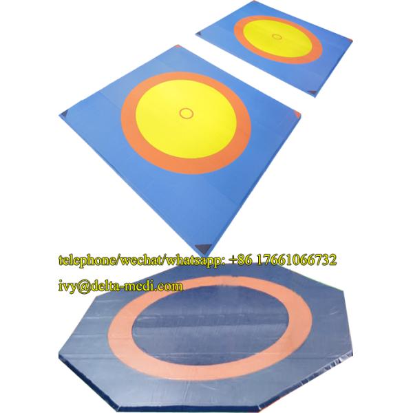 Wrestling Gymnastics Training Mats 12M * 12M Square And Octagon Grappling Mat