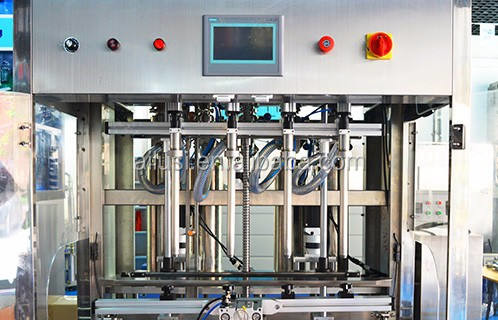 316L Automatic Filling Machine Laundry Detergent Double Heads Shampoo Juice Machine